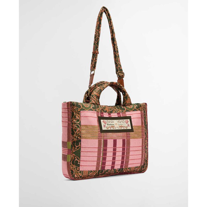 Barbour X FARM Rio Maria Clara Tote Bag image number 3